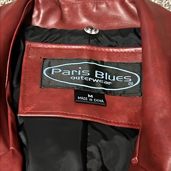 Paris Blues Outwear Burgundy Women Jacket size (M) in EXCELLENT CONDITIONS!! - Picture 11 of 11